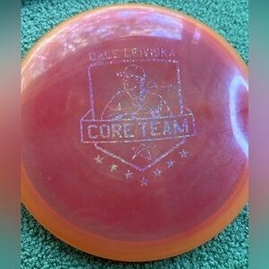 RARE!!!! Prodigy CALE LEIVISKA Core Team Red Disc Golf Frisbee 180G M4